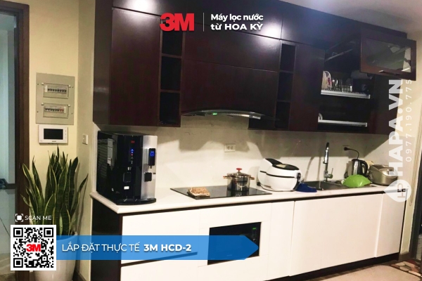 Máy Lọc Nước Nóng Lạnh Để Bàn 3M HCD-2 lắp đặt tại Vinhomes Tân Cảng