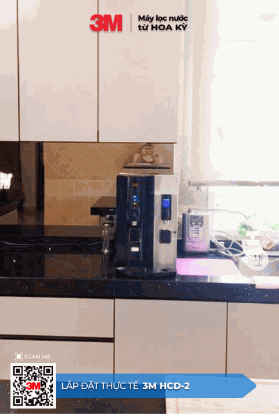 Máy Lọc Nước Nóng Lạnh Để Bàn 3M HCD-2 lắp đặt tại West Intela Quận 8