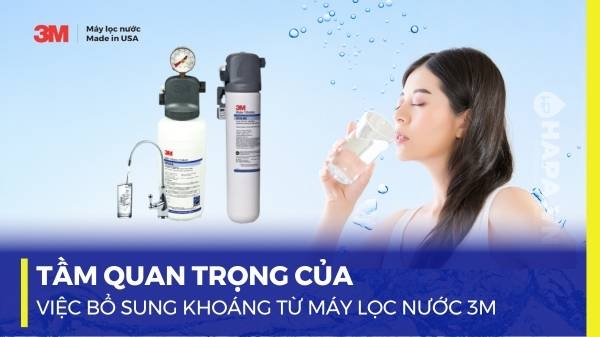 Tầm Quan Trọng Của Việc Bổ Sung Chất Khoáng Từ Máy Lọc Nước 3M