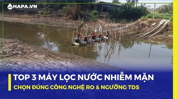 Top 3 Máy Lọc Nước Nhiễm Mặn Thành Ngọt: Chọn Đúng Công Nghệ RO & Ngưỡng TDS