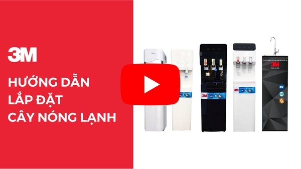 Cây Nước Nóng Lạnh 3M BREW120-MS / ICE140-S Kèm Cốc Lọc Thô