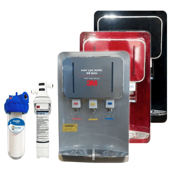 Máy Lọc Nước Nóng Lạnh Để Bàn 3M HCD-CS01 - Bộ lọc nhập khẩu Mỹ