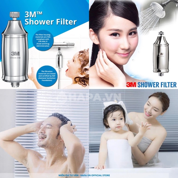 Lõi Lọc Nước 3M C-SFKC01-CN1 Thay Cho Bộ Lọc Sen Tắm 3M SFKC01-CN1