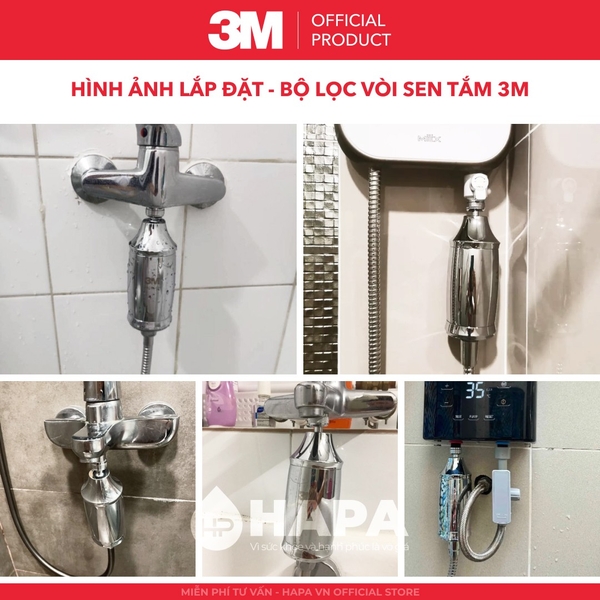 Lõi Lọc Nước 3M C-SFKC01-CN1 Thay Cho Bộ Lọc Sen Tắm 3M SFKC01-CN1