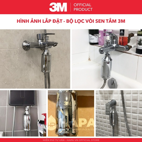 Lõi Lọc Nước 3M C-SFKC01-CN1 Thay Cho Bộ Lọc Sen Tắm 3M SFKC01-CN1