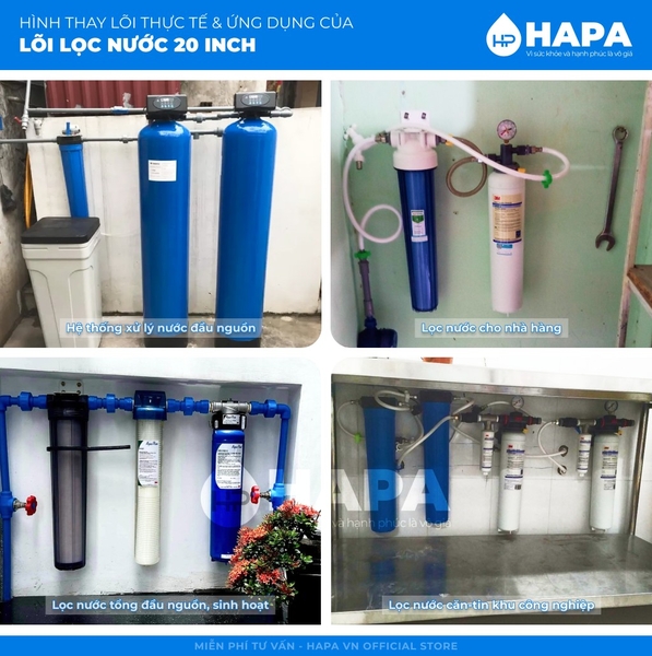 Lõi Lọc Nước PP Plus Sediment Filter 20 inch AQUA - Dùng Cho Mọi Dòng Máy