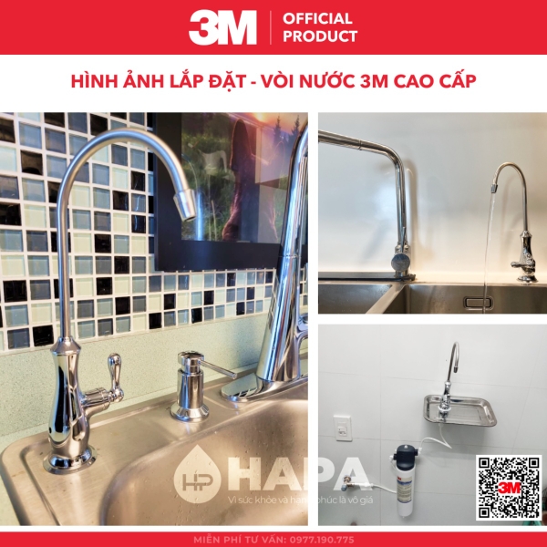 Vòi Nước Uống 3M Cao Cấp - Nhập Khẩu Nguyên Bộ