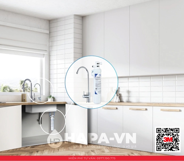 Máy Lọc Nước 3M AP-EASY C-COMPLETE Uống Trực Tiếp Từ Vòi - Nhập khẩu 3M Mexico