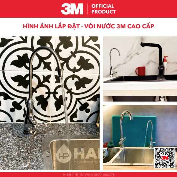Vòi Nước Uống 3M Cao Cấp - Nhập Khẩu Nguyên Bộ