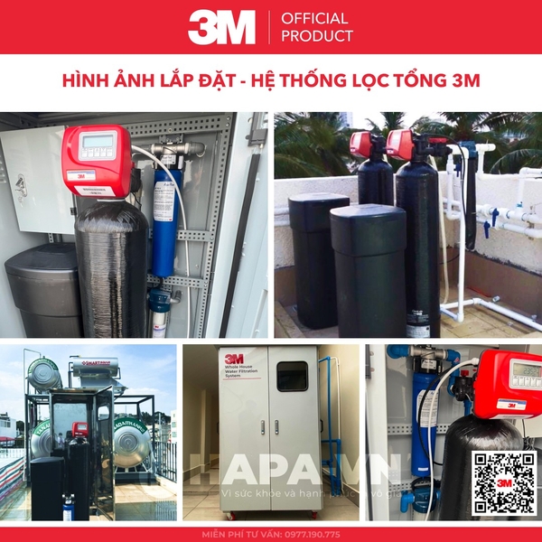 Hệ Thống Lọc Tổng 3M PREMIUM Cho Biệt Thự, Villa Cao Cấp - Nhập khẩu Mỹ