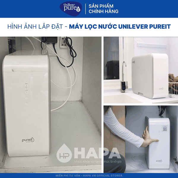 Máy Lọc Nước Unilever Pureit DELICA UR5840 - Nhập Khẩu Ấn Độ, Chính Hãng