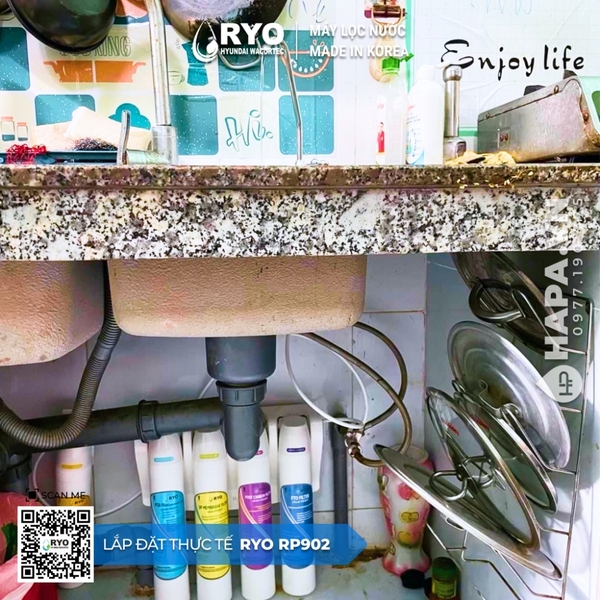 Lõi Lọc Nước RYO Hyundai Cho Máy RP902 - Nhập Khẩu Hàn Quốc
