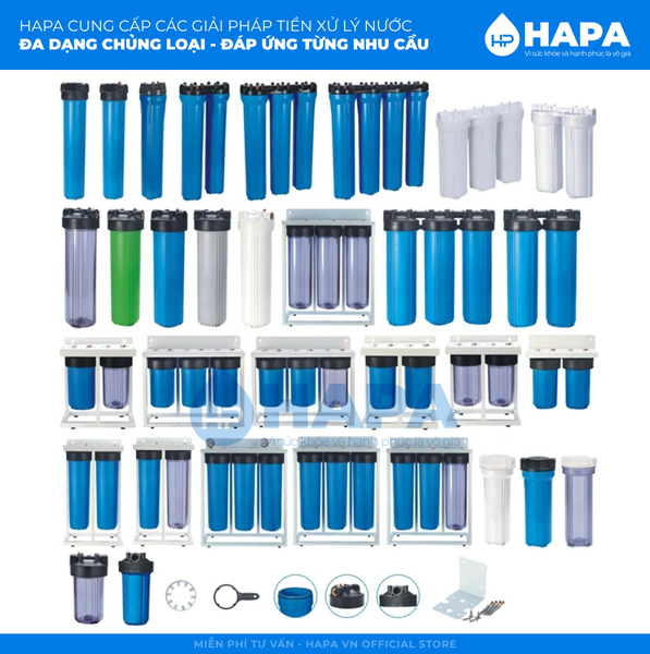 Bộ Lọc Thô 1 Cốc AQUAYAKI 10 inch