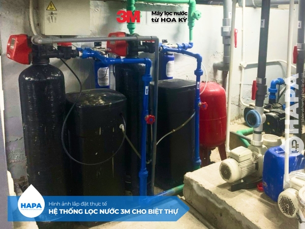 Hệ Thống Lọc Tổng 3M PREMIUM Cho Biệt Thự, Villa Cao Cấp - Nhập khẩu Mỹ