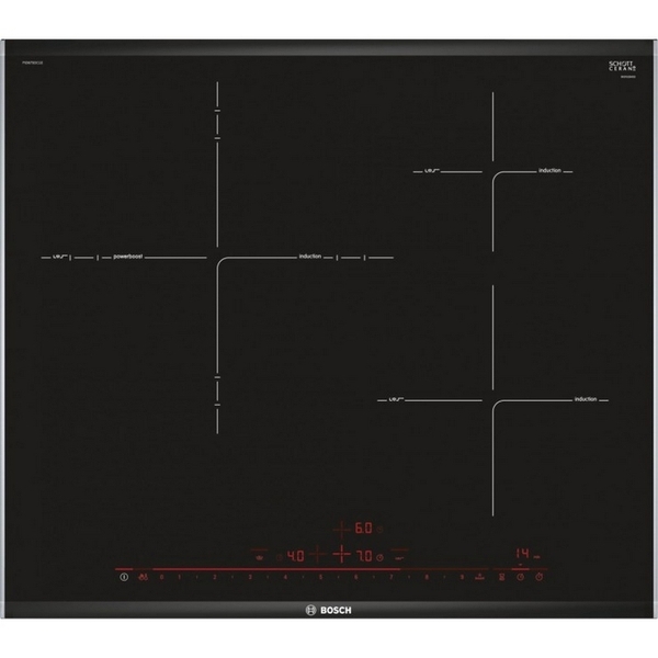 Bếp Từ Bosch HMH.PID675DC1E Vuông 3 Vùng Nấu Serie 8