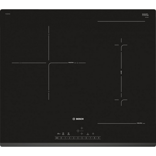 Bếp Từ Bosch HMH.PVJ631FB1E Có 3 Vùng Nấu Từ Serie 6