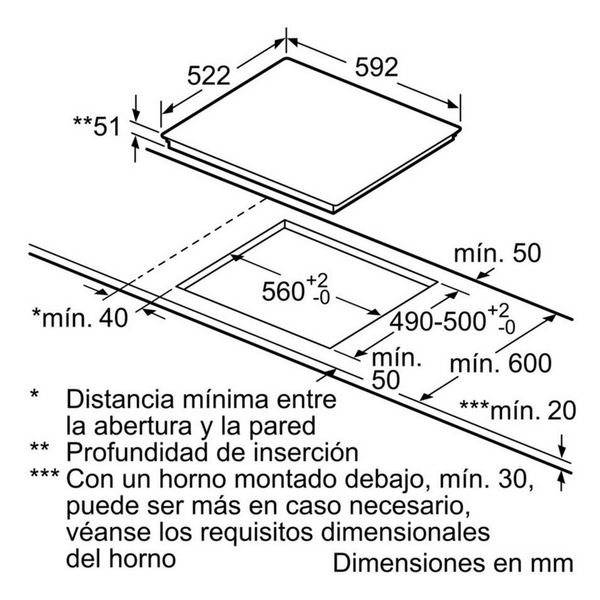Bếp Từ Bosch PUC631BB2E 3 Vùng Nấu Từ Serie 4
