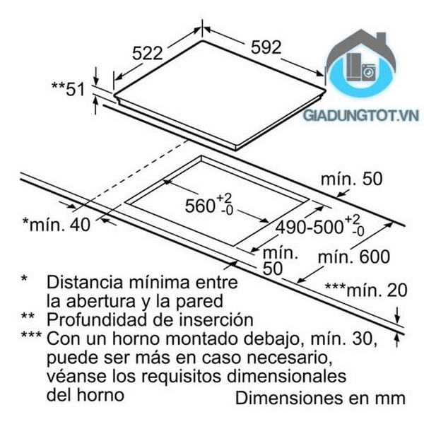 Bếp Từ Bosch PUJ631BB2E 3 Vùng Nấu Từ Serie 4
