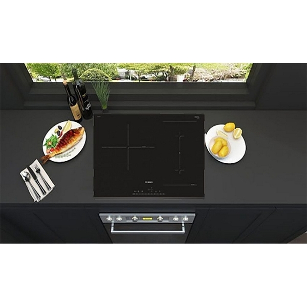 Bếp Điện Từ Bosch PVJ611FB5E 3 Vùng Nấu Từ Serie 6