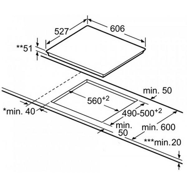 Bếp Điện Từ Bosch PXY675DC1E 4 Vùng Nấu Từ Serie 8