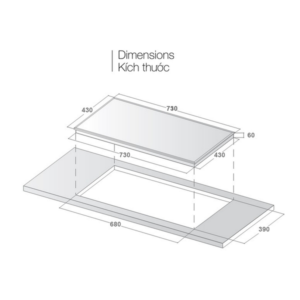 Bếp Điện Từ Canzy CZ 07H