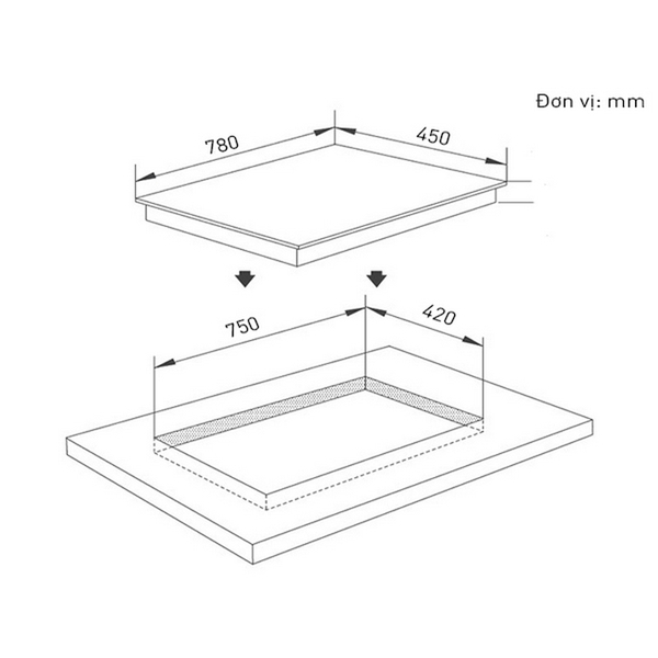 Bếp Từ Canzy CZ 86GH