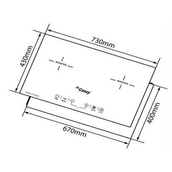 Bếp Từ Canzy CZ QD03