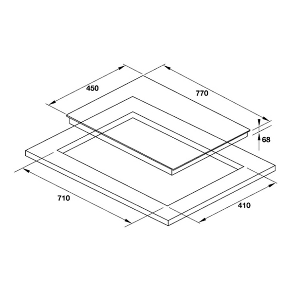 Bếp Từ Electrolux EHI7325BA - Nhập khẩu Tây Ban Nha, 2 vùng nấu