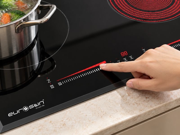 Bếp Điện Từ Eurosun EU-TE887G 2 Vùng Nấu - Nhập Khẩu CHLB Đức