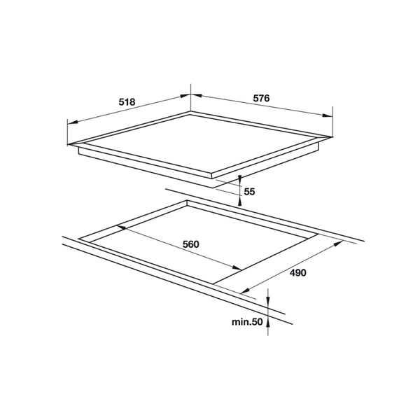 Bếp Từ Hafele HC-I604B 535.02.201
