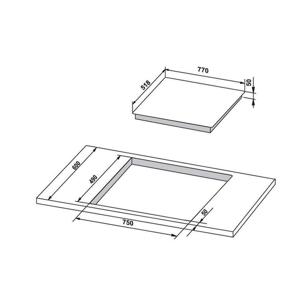 Bếp Từ Hafele HC-IS773EA 535.02.242