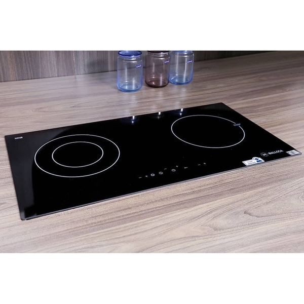 Bếp Điện Từ Malloca MH-02IR LB Kết Hợp Hồng Ngoại