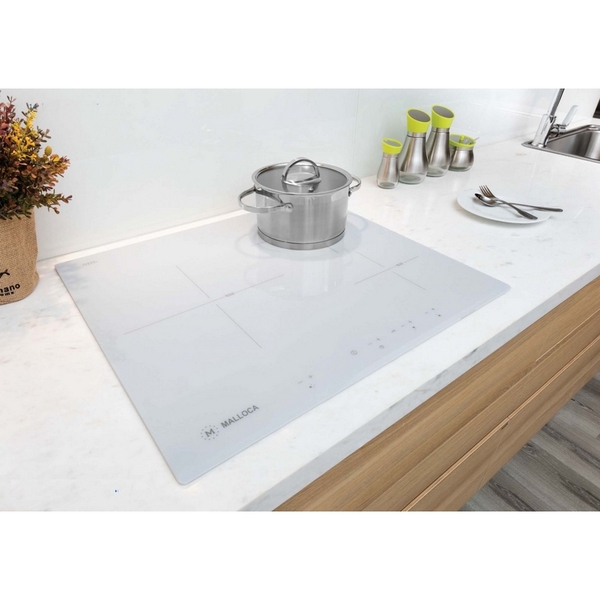 Bếp Từ Malloca MI 593 WN - Mặt Kính 3 Bếp