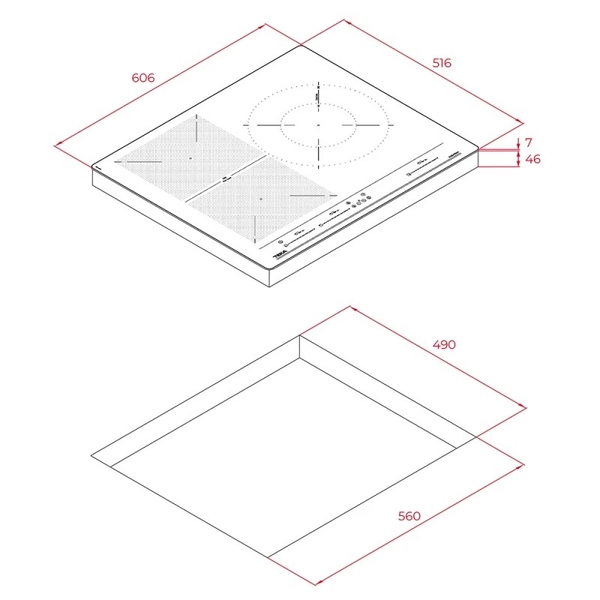 Bếp Điện Từ Teka ITF 65320 BK MSP