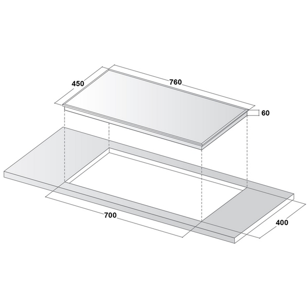 Bếp Gas Âm Canzy CZ ER688