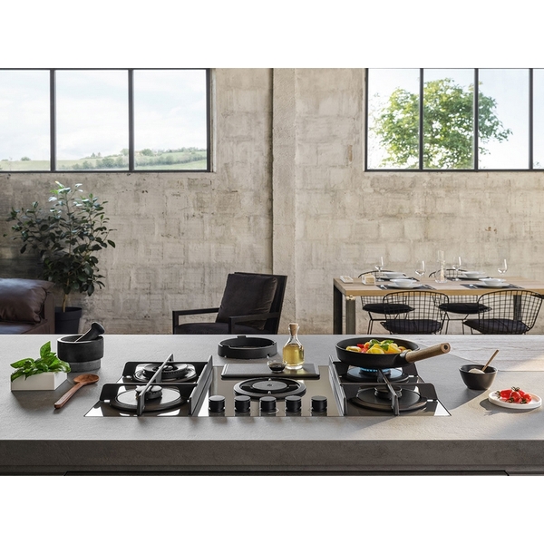 Bếp Gas Kết Hợp Hút Mùi NIKOLATESLA FLAME GR/A/88