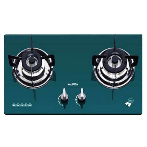 Bếp Gas Malloca AS 9102G - Mặt Kính 2 Bếp