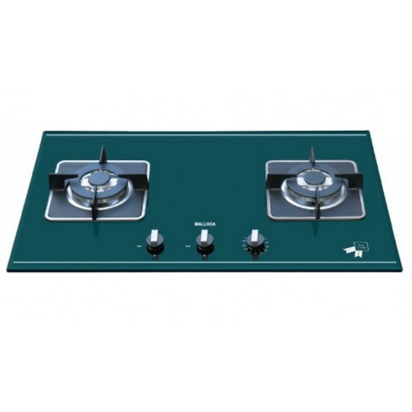 Bếp Gas Malloca AS 9402G - Mặt Kính 2 Bếp