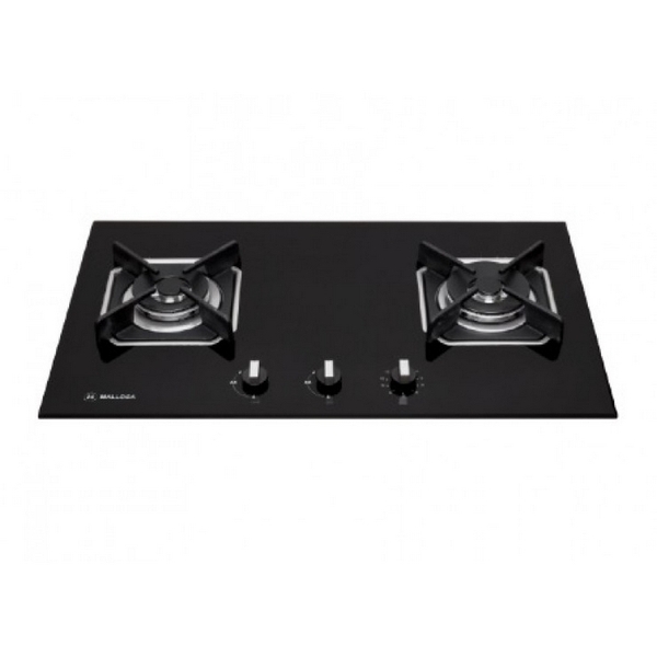 Bếp Gas Malloca AS 9602B - Mặt Kính 2 Bếp