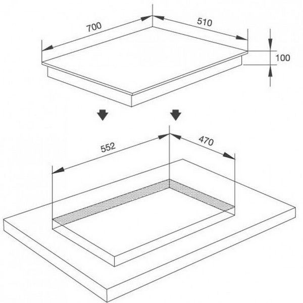 Bếp Gas Malloca GHG 724-MCB - Mặt Kính 4 Bếp