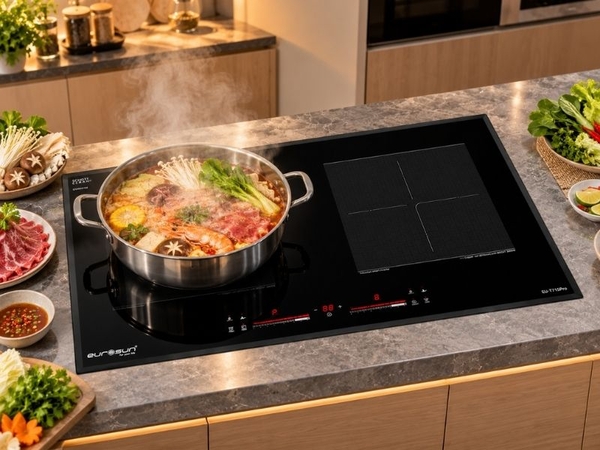 Bếp Từ EUROSUN EU-T715PRO 2 Vùng Nấu - Nhập Khẩu Malaysia