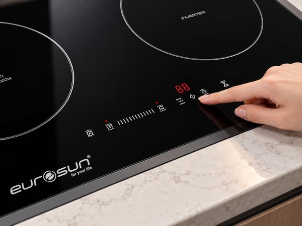 Bếp Từ Eurosun EU-T881G 3 Vùng Nấu - Nhập Khẩu CHLB Đức