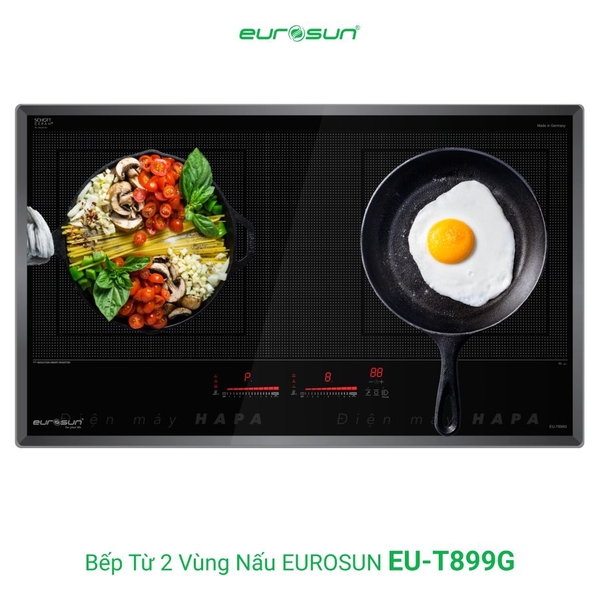 Bếp Từ Eurosun EU-T899G 2 Vùng Nấu - Nhập Khẩu CHLB Đức