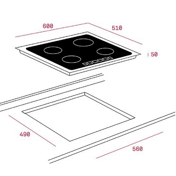 Bếp Từ Teka IR IZC 63630 BK MST