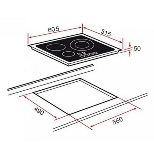 Bếp Từ Teka IT 6350 IKNOB