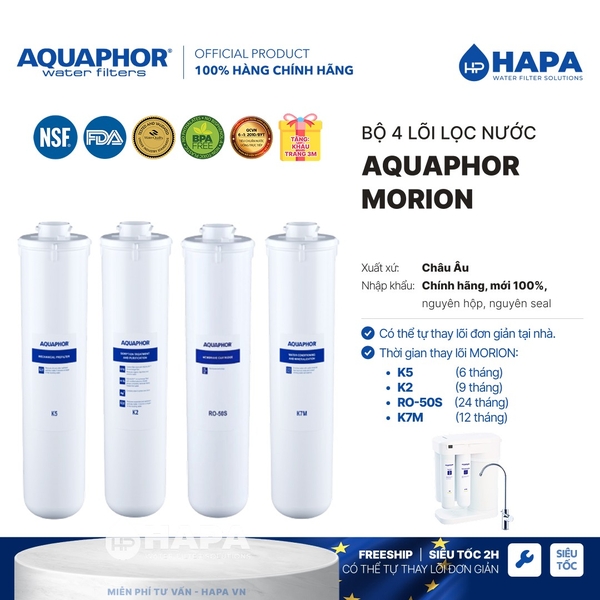Máy Lọc Nước AQUAPHOR MORION RO-101S - Nhập Khẩu Châu Âu, Hàng Chính Hãng