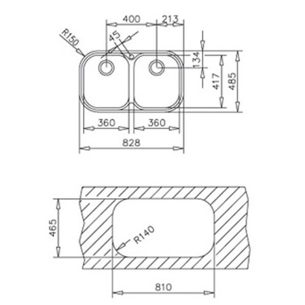 Chậu Rửa Teka STYLO 2B 1107027