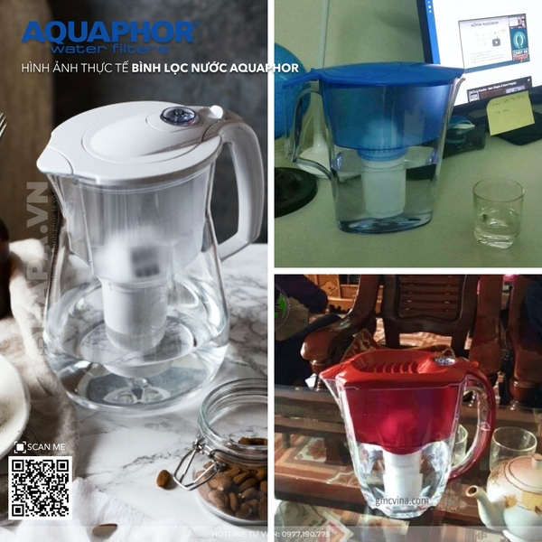 Bình Lọc Nước Uống AQUAPHOR Prestige, Provance - Nhập Khẩu Châu Âu