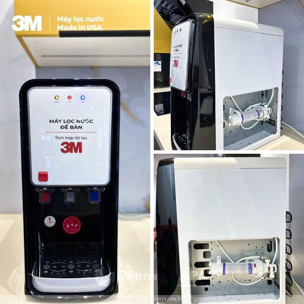 Máy Lọc Nước Nóng Lạnh Để Bàn 3M HCD-CS02 - Bộ lọc nhập khẩu Mỹ
