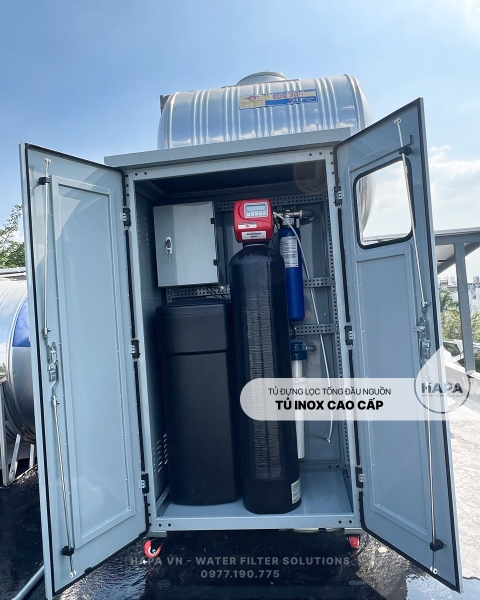 Tủ INOX Đựng Lọc Tổng Đầu Nguồn Sơn Tĩnh Điện Cao Cấp | Thiết Kế Theo Yêu Cầu